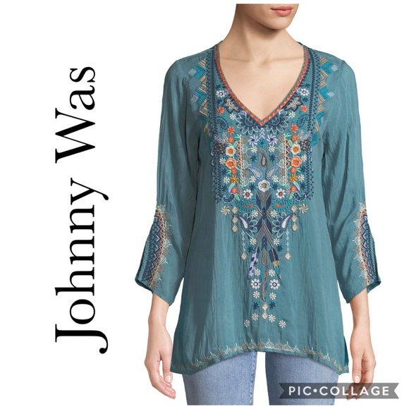 johnny was maya blouse